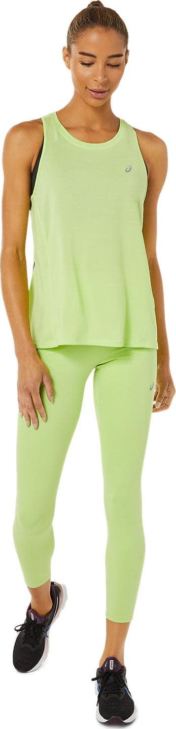Asics Women's Race Tank Lime Green Asics