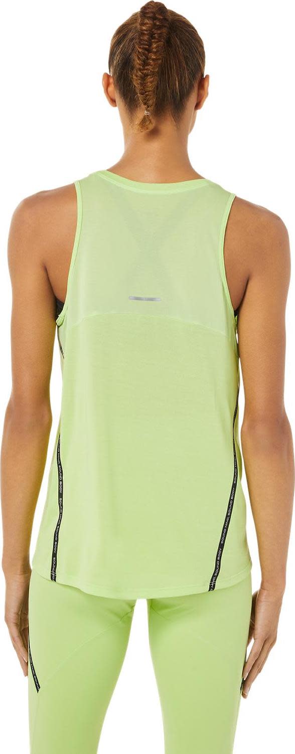 Asics Women's Race Tank Lime Green Asics