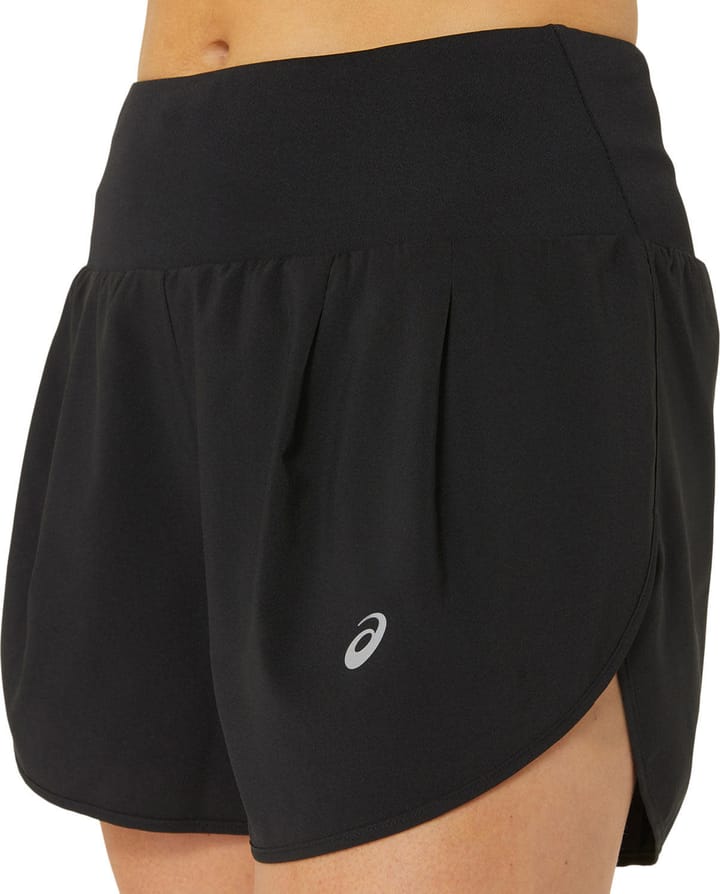 Asics Women's Road 3.5in Short Performance Black Asics