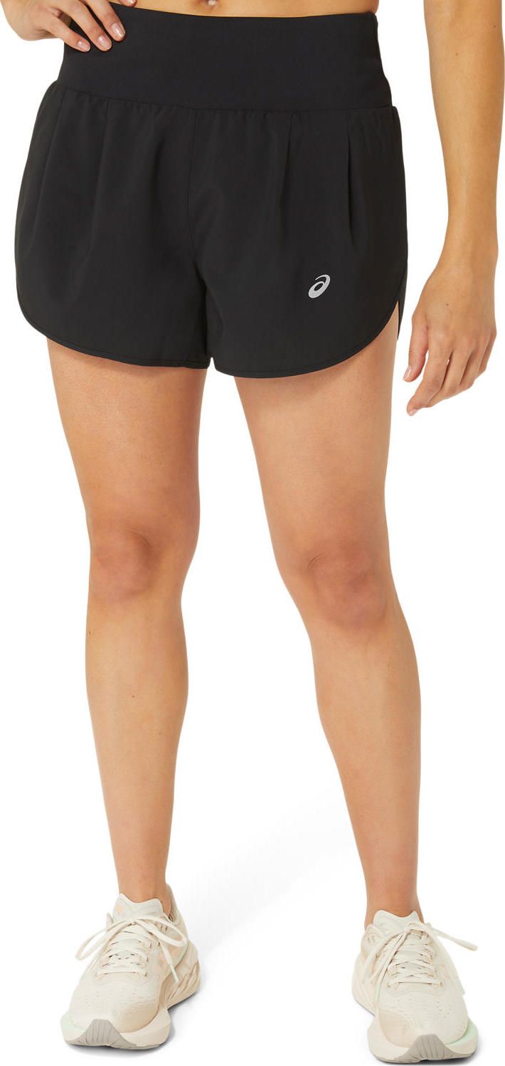 Asics Women's Road 3.5in Short Performance Black Asics
