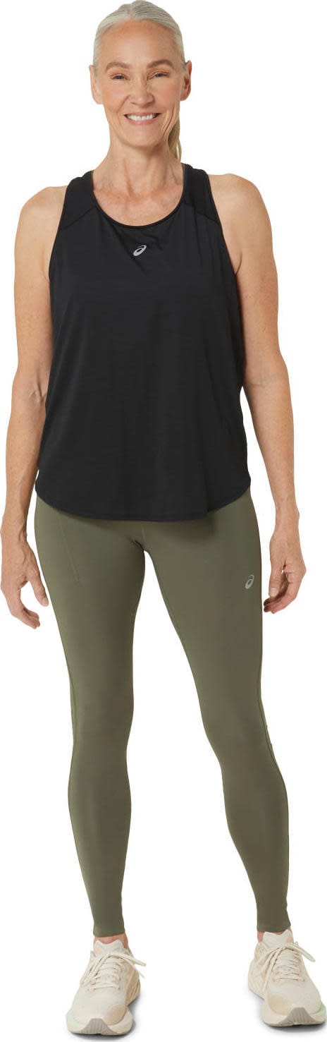 Asics Women's Road High Waist Tight Mantle Green Asics