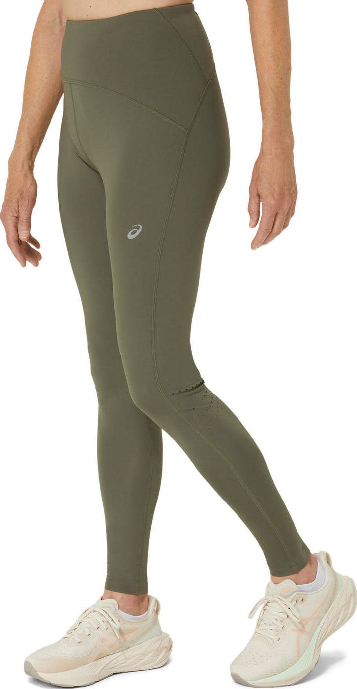Asics Women's Road High Waist Tight Mantle Green Asics