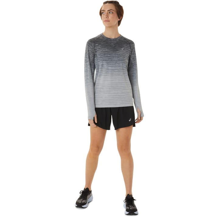 Women's Seamless LS Top Carrier Grey/Glacier Grey Asics