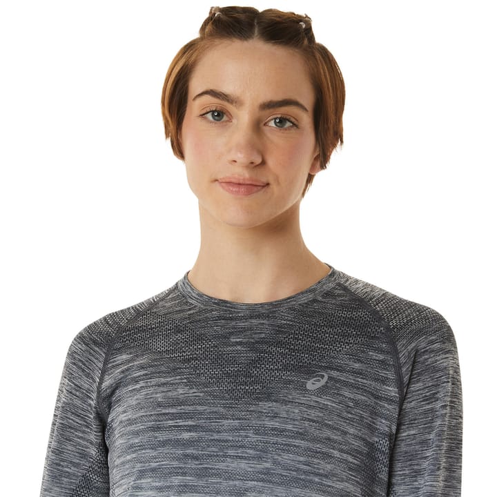 Women's Seamless LS Top Carrier Grey/Glacier Grey Asics