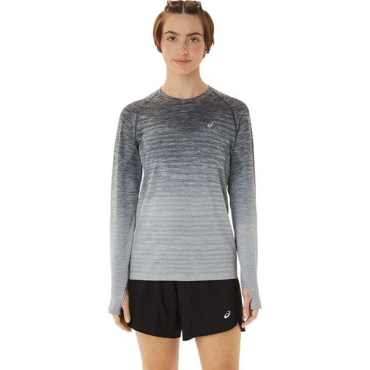 Women's Seamless LS Top Carrier Grey/Glacier Grey Asics