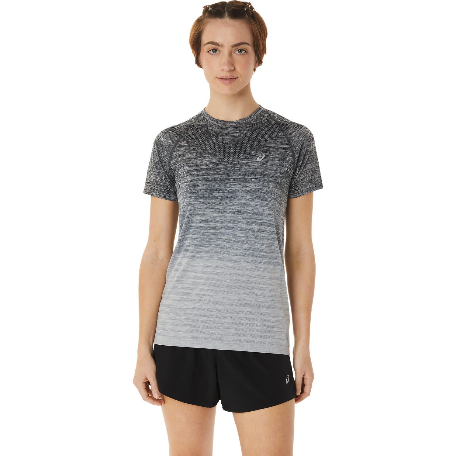 Women's Seamless SS Top Carrier Grey/Glacier Grey