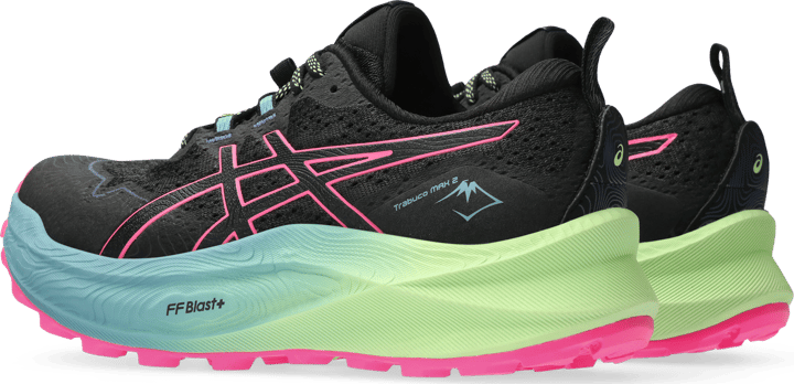 Asics Women's Trabuco Max 2 Black/Hot Pink Asics Asics Women's Trabuco Max 2 Black/Hot Pink Asics