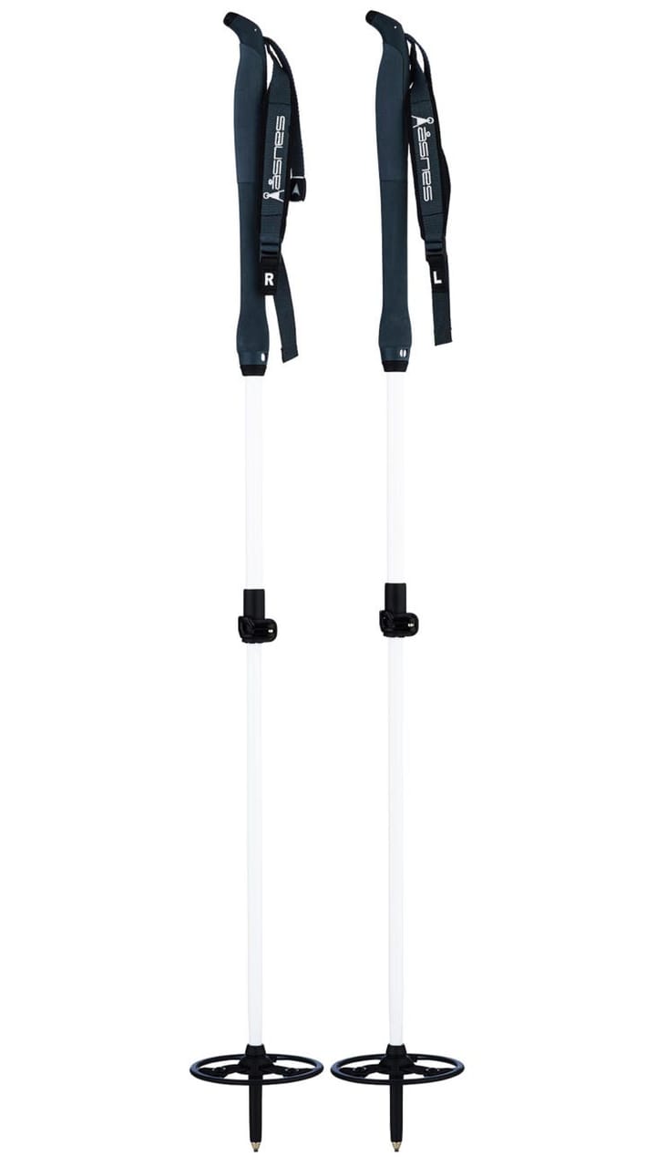 Åsnes Combat 2-Section Poles White/Black Åsnes Åsnes Combat 2-Section Poles White/Black Åsnes