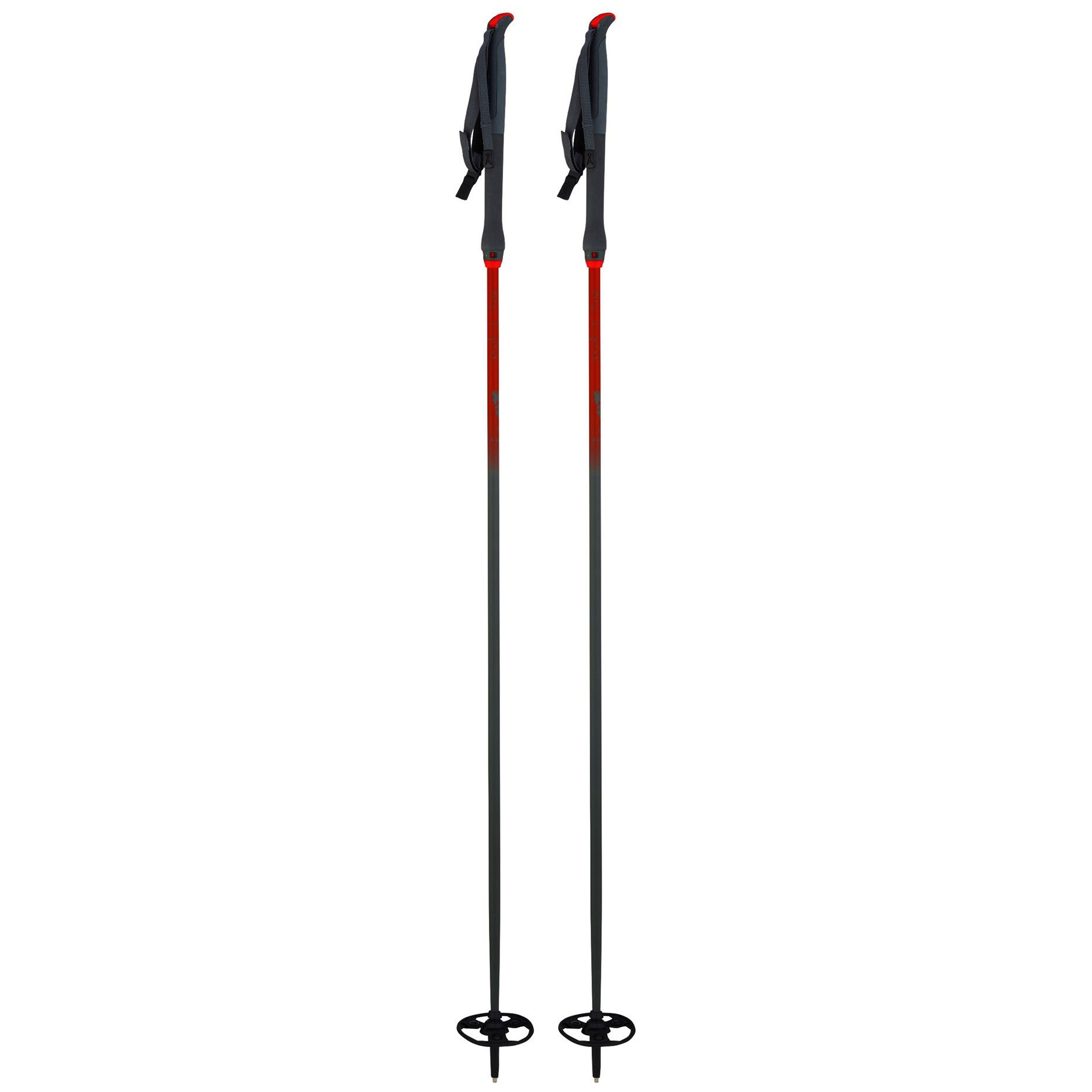 Åsnes Ingstad Alloy Pole Black/Red Alpinstaver 145 cm