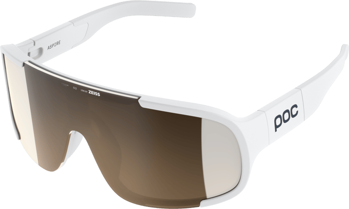 POC Aspire Bike Sunglasses Hydrogen White/Clarity Trail /Partly Sunny Silver POC