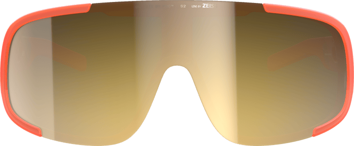 POC Aspire Bike Sunglasses Fluo. Orange Translucent/Clarity Road/Partly Sunny Gold POC