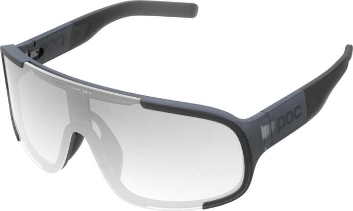 POC Aspire Photochromic Bike Sunglasses Translucent Black/Clarity Photochromic/Changeable Grey POC
