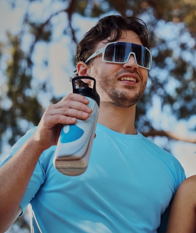 Goodr Sunglasses Kidnapped By A Cyborg Light Blue Goodr Sunglasses