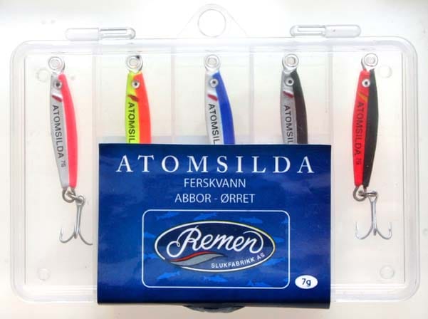 Remen Remen Atomsilda 20g 5stk M/Boks Lett Sjøfiske - Sjøørret/Makrell 20g