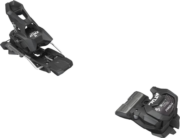 Tyrolia Attack 14 GripWalk Brake Width: 110 Solid Black Tyrolia