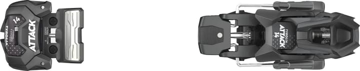 Tyrolia Attack 14 GripWalk Brake Width: 95 Solid Black Tyrolia