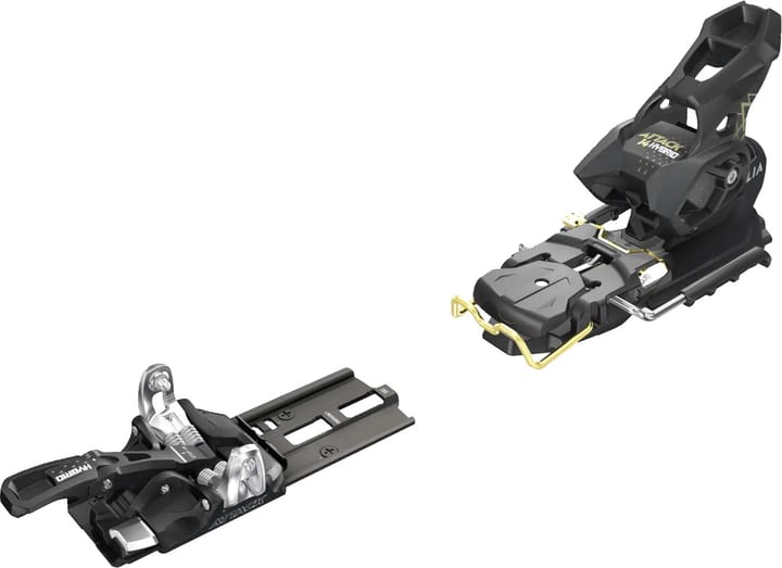 Tyrolia Attack Hybrid 14 MN/PT Brake Width: 95 Solid Black/gold Tyrolia