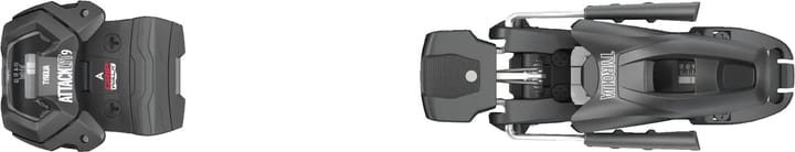 Tyrolia Junior's Attack Lyt 9 GripWalk Brake Width: 85 Solid Solid Black Tyrolia