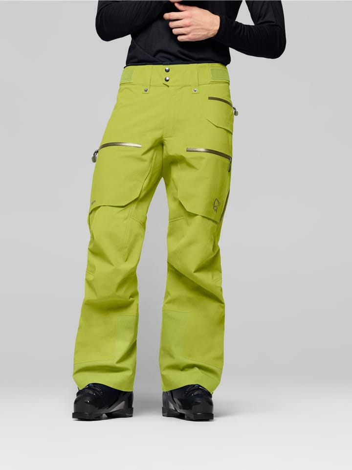 Norrøna Lofoten Gore-Tex Pants Dark Citron Norrøna
