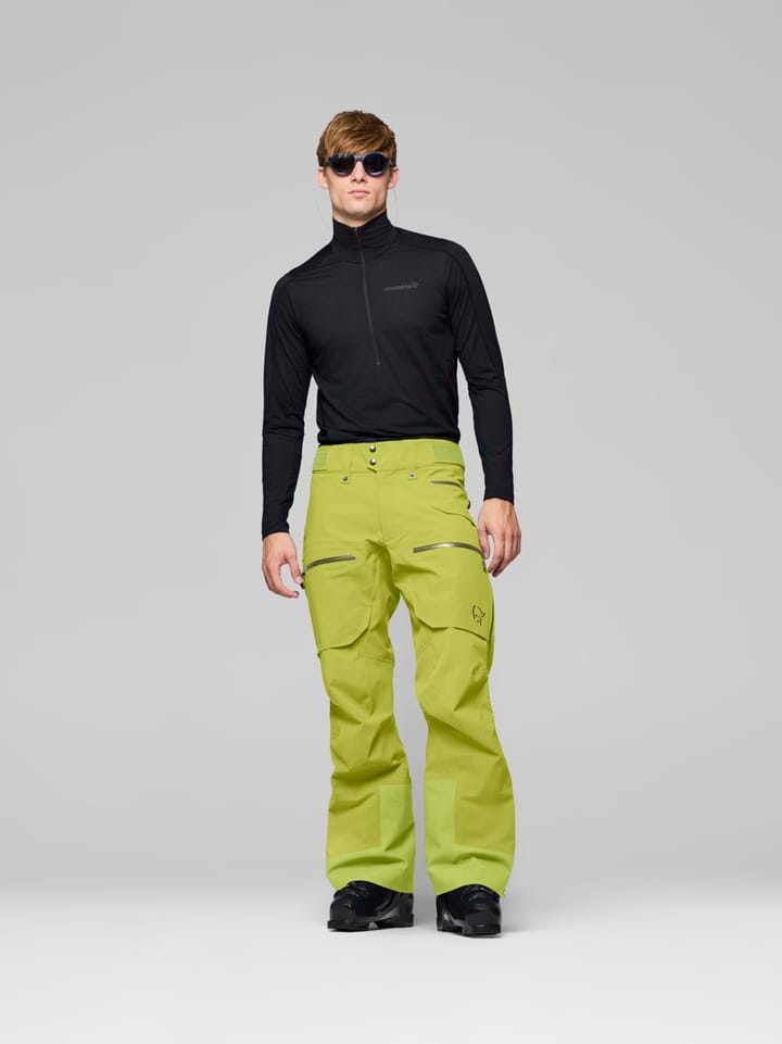 Norrøna Lofoten Gore-Tex Pants Dark Citron Norrøna