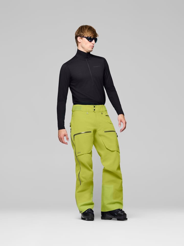 Norrøna Lofoten Gore-Tex Pants Dark Citron Norrøna