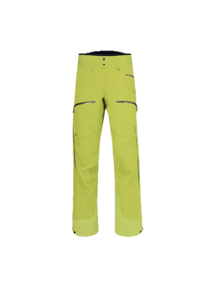 Norrøna Lofoten Gore-Tex Pants Dark Citron Norrøna