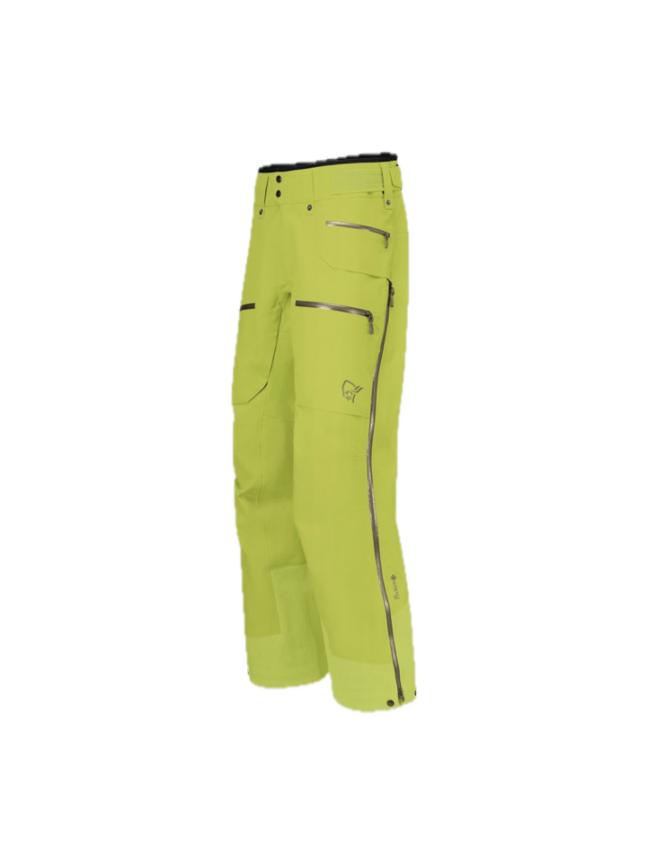 Norrøna Lofoten Gore-Tex Pants Dark Citron Norrøna