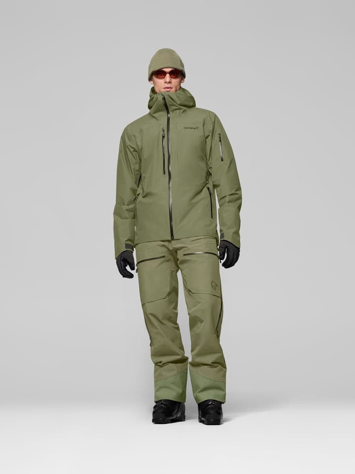 Norrøna Men's Lofoten GORE-TEX Insulated Jacket  Deep Lichen Green Norrøna