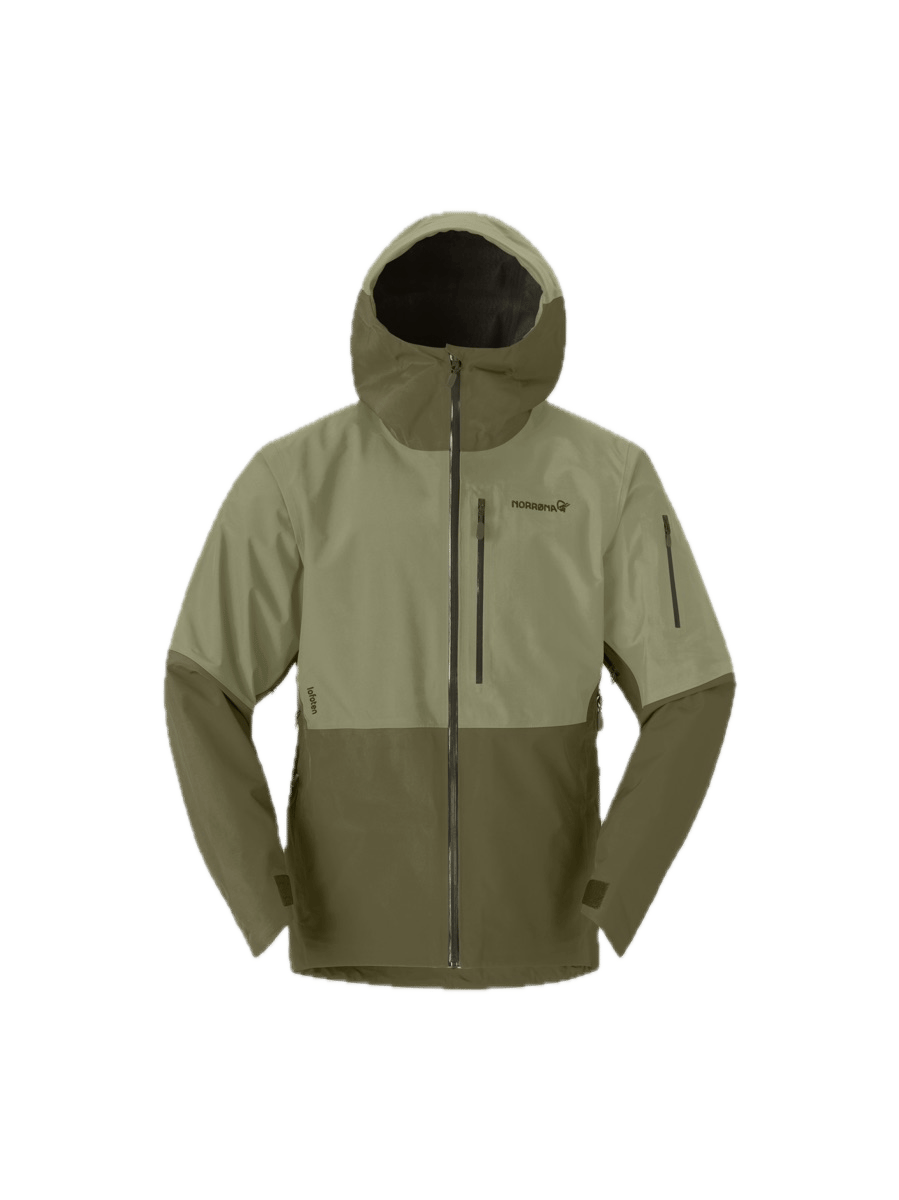 Norrøna Men's Lofoten GORE-TEX Jacket  Olive Night/deep Lichen Green