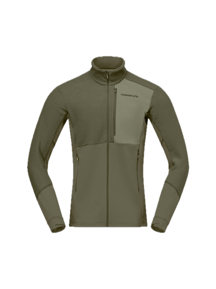 Norrøna Lofoten Warm2 Jacket M'S Olive Night/deep Lichen Green Norrøna