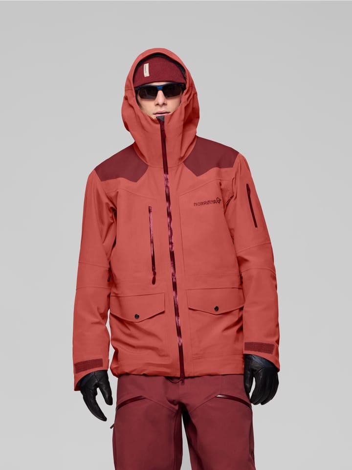 Norrøna Tamok Dri3 Jacket M'S Cowhide/port Norrøna
