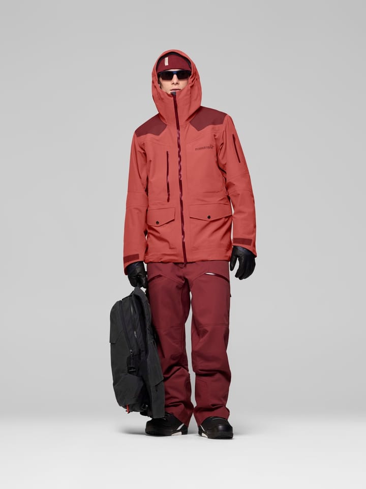 Norrøna Tamok Dri3 Jacket M'S Cowhide/port Norrøna