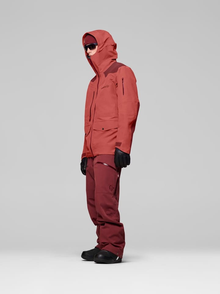 Norrøna Tamok Dri3 Jacket M'S Cowhide/port Norrøna