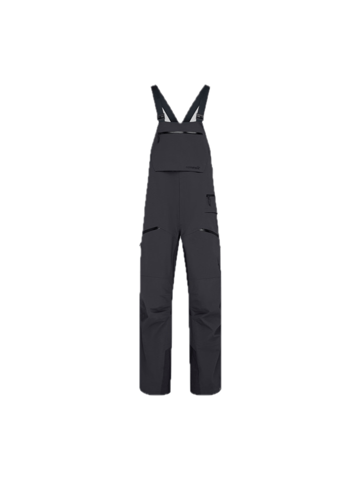 Norrøna Tamok Dri3 Bibs M'S Caviar Black Norrøna