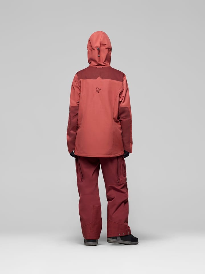 Norrøna Tamok Dri3 Jacket W'S Cowhide/port Norrøna