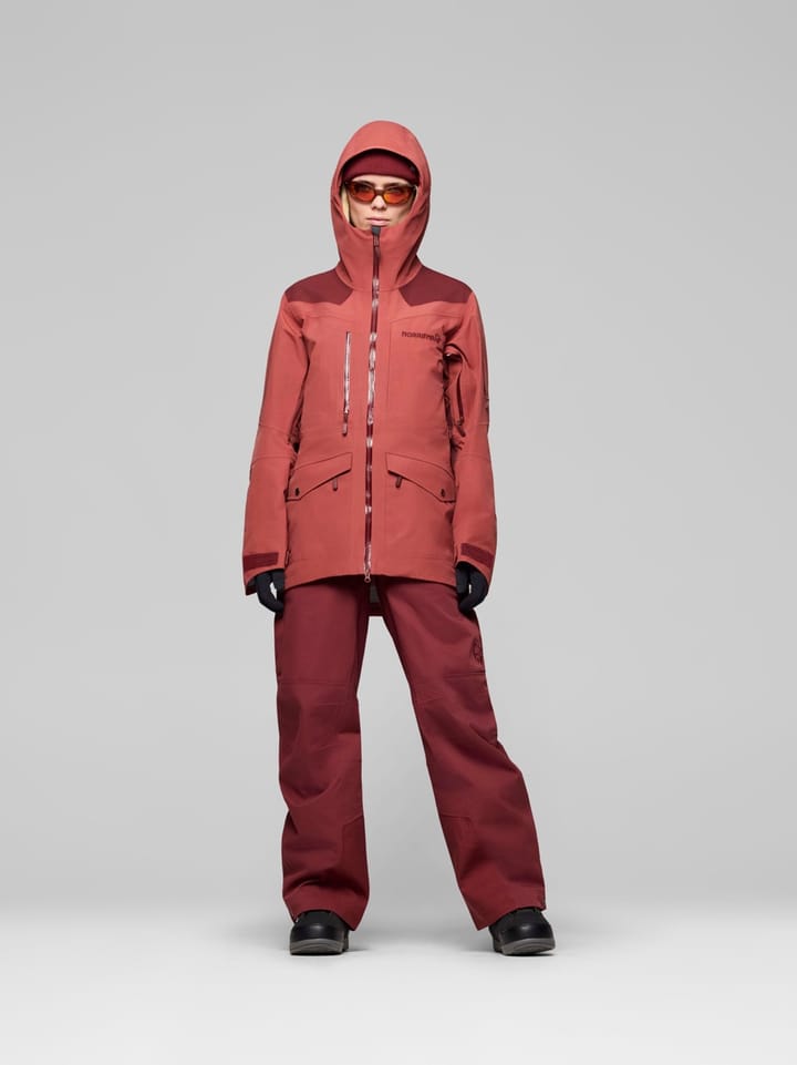Norrøna Tamok Dri3 Jacket W'S Cowhide/port Norrøna