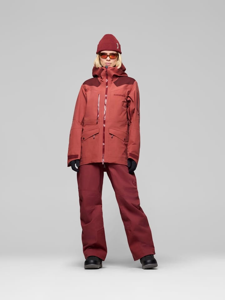 Norrøna Tamok Dri3 Jacket W'S Cowhide/port Norrøna