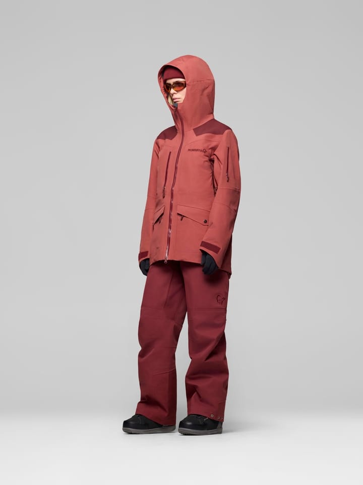 Norrøna Tamok Dri3 Jacket W'S Cowhide/port Norrøna