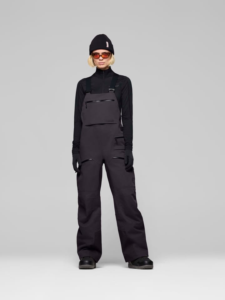 Norrøna Tamok Dri3 Bibs W'S Caviar Black Norrøna