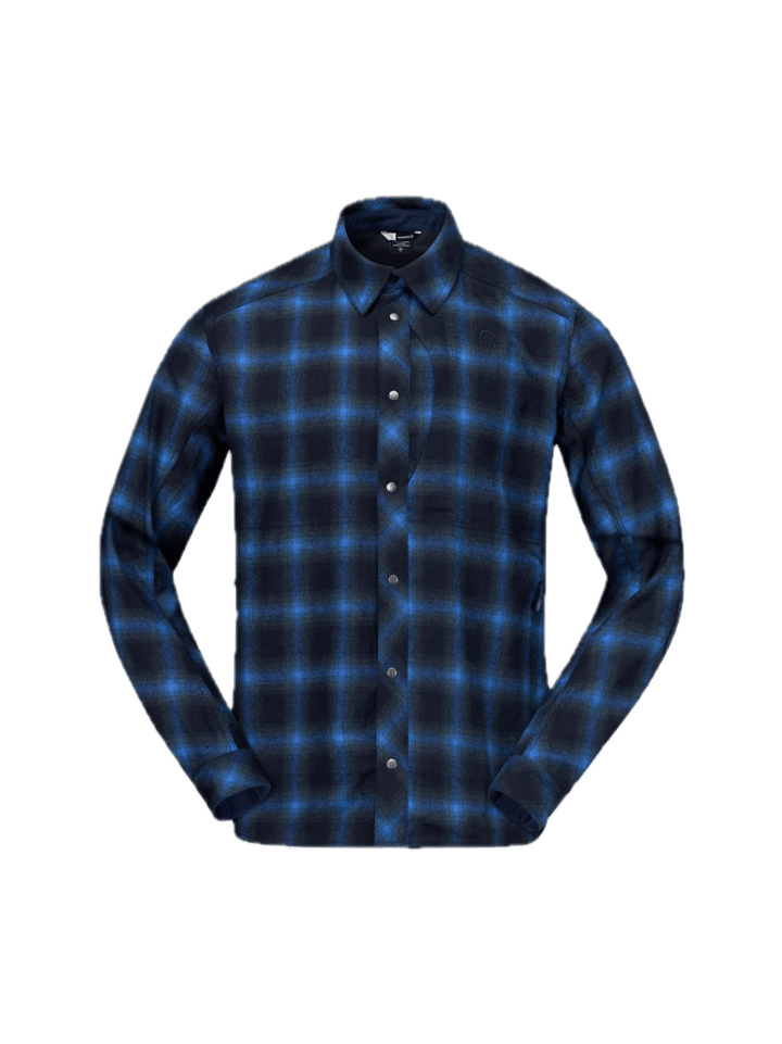 Norrøna Tamok Wool Shirt M'S Navy Blazer Norrøna