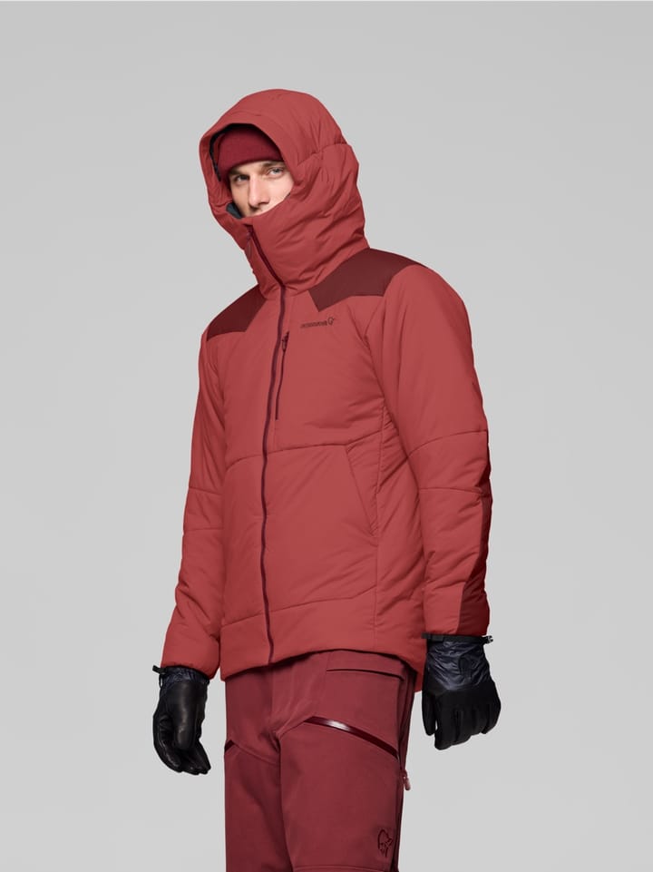 Norrøna Tamok Thermo80 Zip Hood M'S Cowhide/port Norrøna