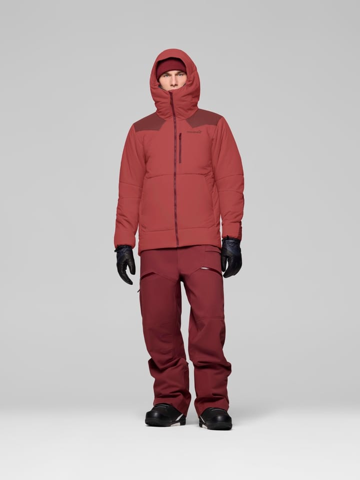 Norrøna Tamok Thermo80 Zip Hood M'S Cowhide/port Norrøna