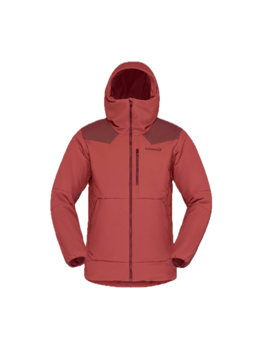 Norrøna Tamok Thermo80 Zip Hood M'S Cowhide/port