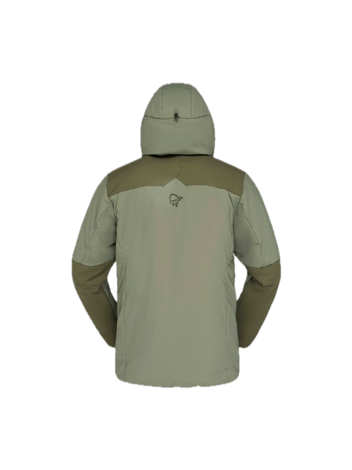 Norrøna Tamok Thermo80 Zip Hood M'S Olive Night/deep Lichen Green Norrøna