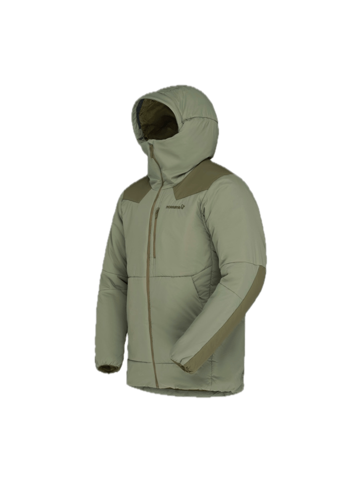 Norrøna Tamok Thermo80 Zip Hood M'S Olive Night/deep Lichen Green Norrøna