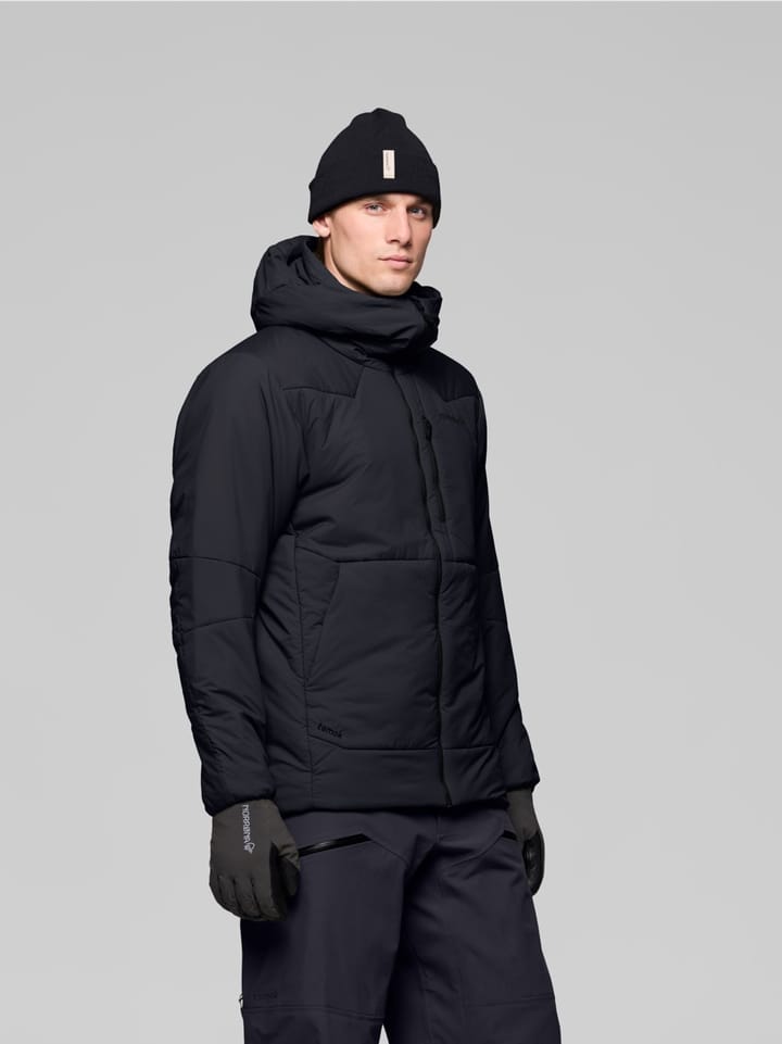 Norrøna Tamok Thermo80 Zip Hood M'S Caviar Black Norrøna