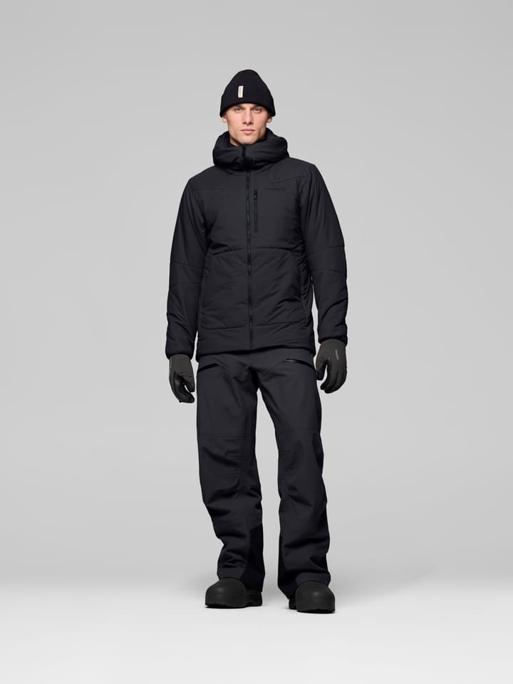 Norrøna Tamok Thermo80 Zip Hood M'S Caviar Black Norrøna