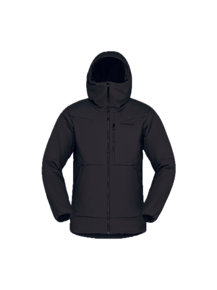 Norrøna Tamok Thermo80 Zip Hood M'S Caviar Black Norrøna