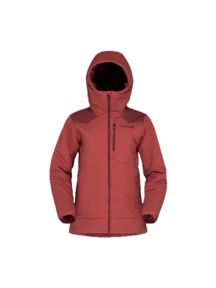 Norrøna Tamok Thermo80 Zip Hood W'S Cowhide/port Norrøna