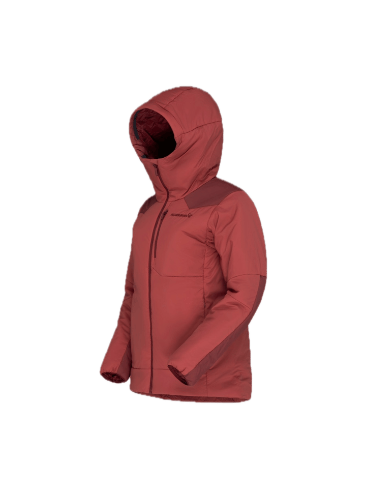 Norrøna Tamok Thermo80 Zip Hood W'S Cowhide/port Norrøna